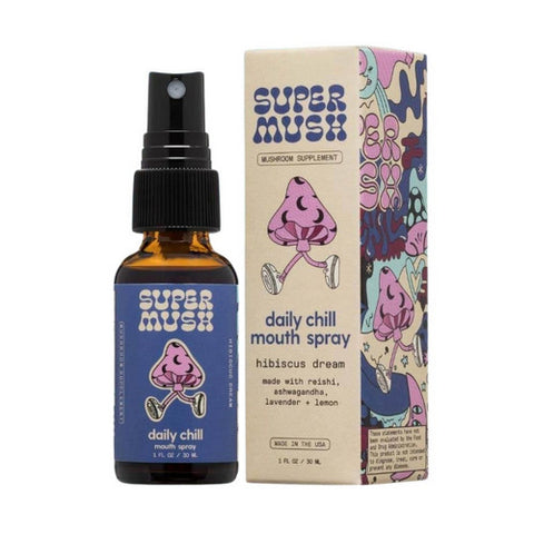 Daily Chill Mouth Spray 1 Oz by SuperMush