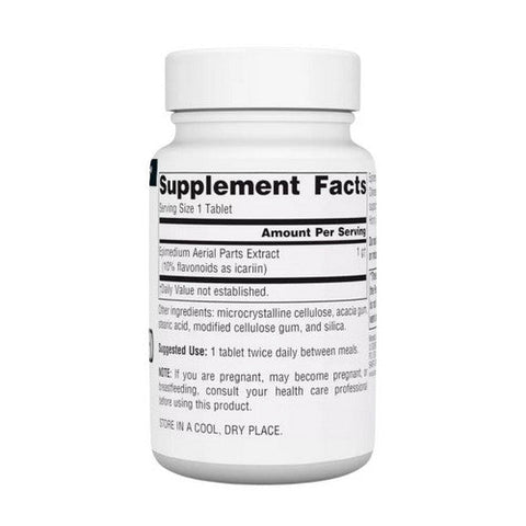 Source Naturals, Horny Goat Weed, 1000 MG, 30 Tabs Source Naturals