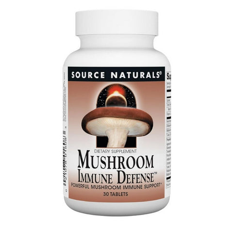 Source Naturals, Mushroom Immune Defense, 30 Tabs Source Naturals