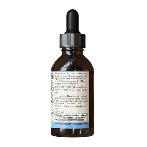 Eclectic Herb, Bloodroot Extract, 2 Oz Eclectic Herb