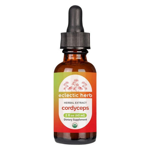 Eclectic Herb, Cordyceps, 2 Oz with Alcohol Eclectic Herb