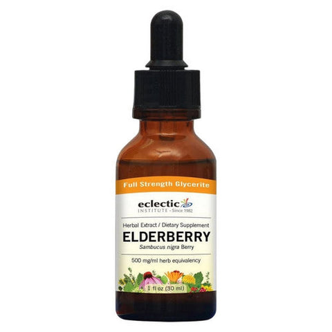 Eclectic Herb, Elderberry, 1 Oz Alcohol free Eclectic Herb
