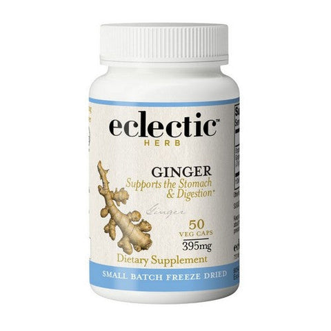 Eclectic Herb, Ginger, 395 Mg, 50 Veg Caps