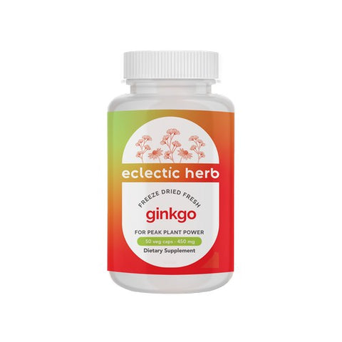 Eclectic Herb, Ginkgo, 500 Mg, 50 Caps Eclectic Herb