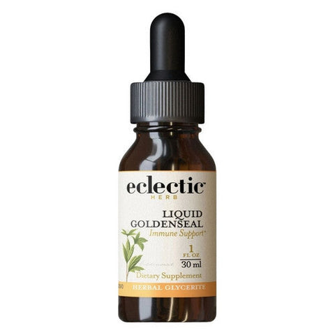 Eclectic Herb, Goldenseal - Liquid, 1 Oz Alcohol free Eclectic Herb