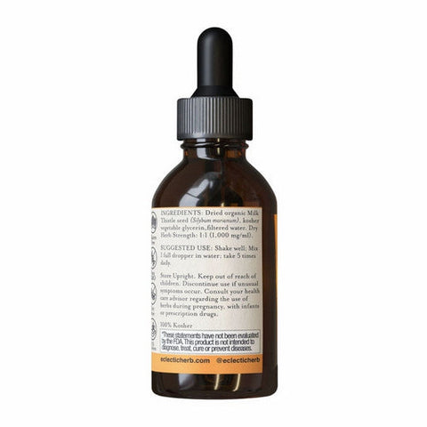 Eclectic Herb, Milk Thistle Glycerite, 2 Oz Eclectic Herb