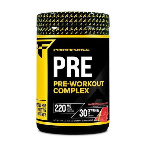Primaforce, Pre-Workout Complex Watermelon Candy, 220 Mg, 15.6 Oz Primaforce