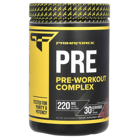 Primaforce, Pre-Workout Complex Powder Grape, 30 Servings Primaforce