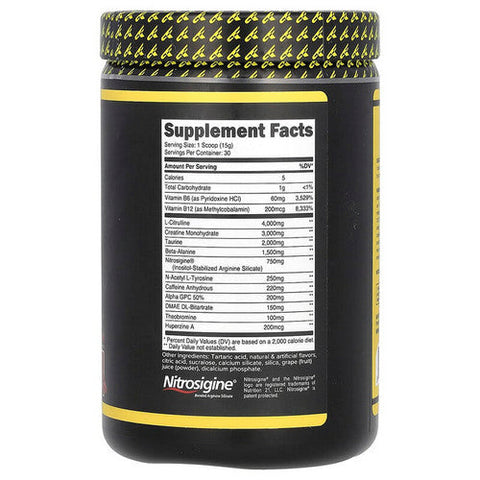 Primaforce, Pre-Workout Complex Powder Grape, 30 Servings Primaforce