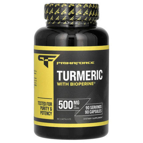 Primaforce, Turmeric Capsules, 500 Mg, 90 Caps Primaforce