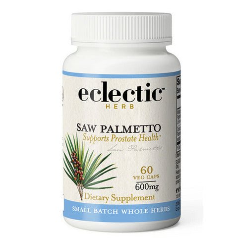 Eclectic Herb, Saw Palmetto, 600 Mg, 60 Caps Eclectic Herb