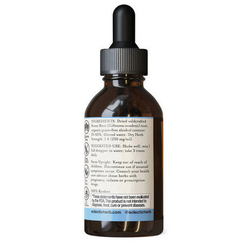 Eclectic Herb, Stone Root, 2 Oz with Alcohol Eclectic Herb