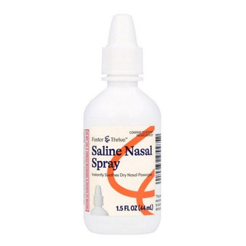 Foster And Thrive, Saline Nasal Spray, 1.5 Oz Foster And Thrive