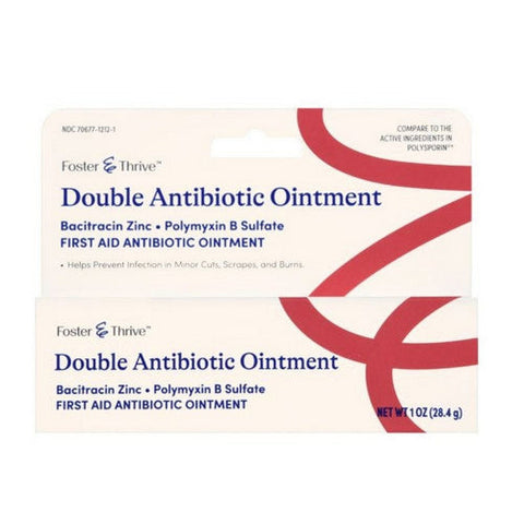 Foster And Thrive, Double Antibiotic Bacitracin Ointment, 1 Oz Foster And Thrive