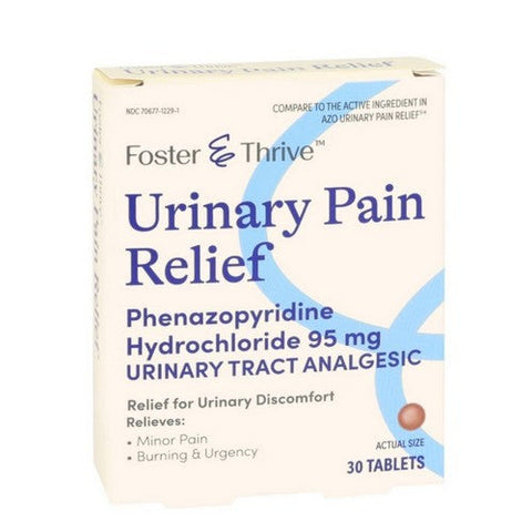 Foster And Thrive, Urinary Pain Relief, 30 Tabs Foster And Thrive