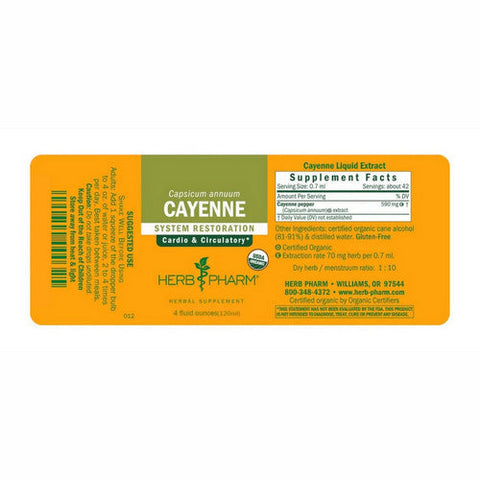 Herb Pharm, Cayenne, 4 Oz Herb Pharm