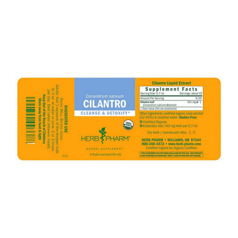 Herb Pharm, Cilantro, 4 Oz Herb Pharm