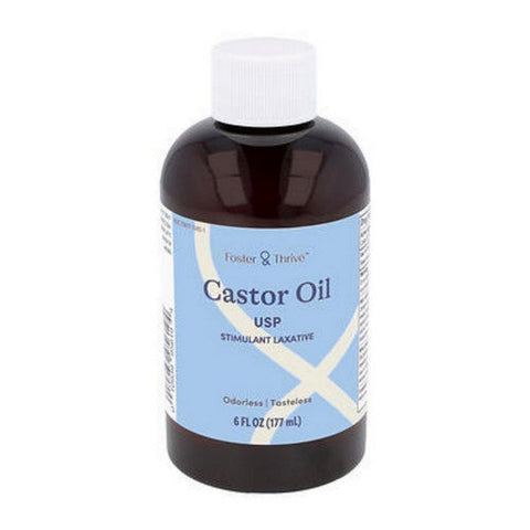 Foster And Thrive, Castor Oil USP, 8 Oz Foster And Thrive