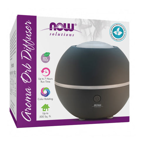 Now Foods, Aroma Orb Ultrasonic USB Oil Diffuser, 1 Count Now Foods