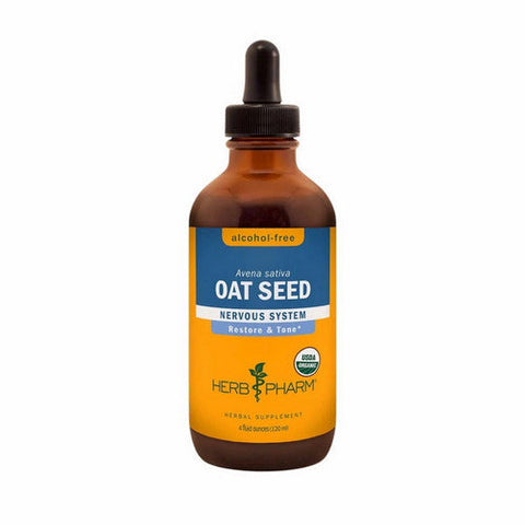 Herb Pharm, Oat Seed Alcohol-Free, 4 Oz Herb Pharm