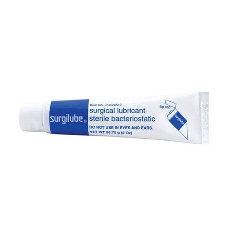 Surgilube, Surgical Lubricant Sterile Bacteriostatic, 12 Count Surgilube