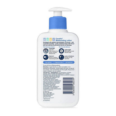 Cerave, Baby Moisturizing Lotion, 8 Oz Cerave