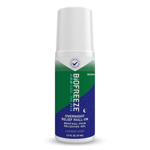 Biofreeze, Overnight Joint And Muscle Pain Relief Roll, 2.5 Oz Biofreeze