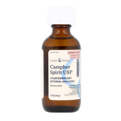 Foster And Thrive, Camphor Spirit USP, 2 Oz Foster And Thrive