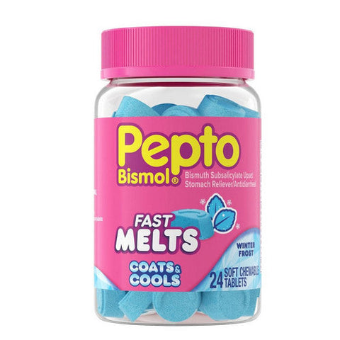 Pepto-Bismol, Fast Melts Caots And Cools, 24 Count Pepto-Bismol