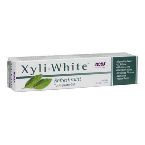 Now Foods, Xyliwhite Refreshmint Toothpaste Gel, 6.4 Oz Now Foods