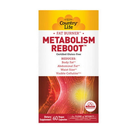 Country Life, Metabolism Reboot, 60 Vegetarian Capsules Country Life