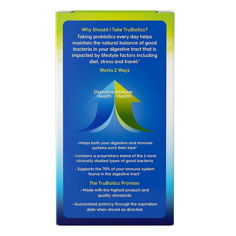Trubiotics, Digestive Plus Immune Health Mini, 30 Veg Caps Trubiotics