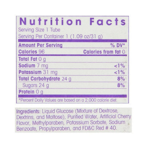 Insta-Glucose, Glucose Gel Cherry, 3 Count Insta-Glucose