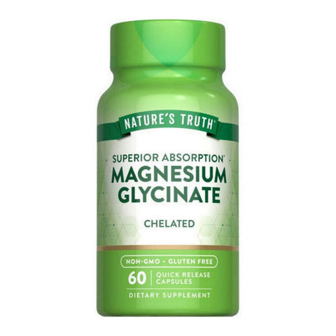 Nature's Truth, Magnesium Glycinate Chelated Quick Release, 60 Caps Nature's Truth