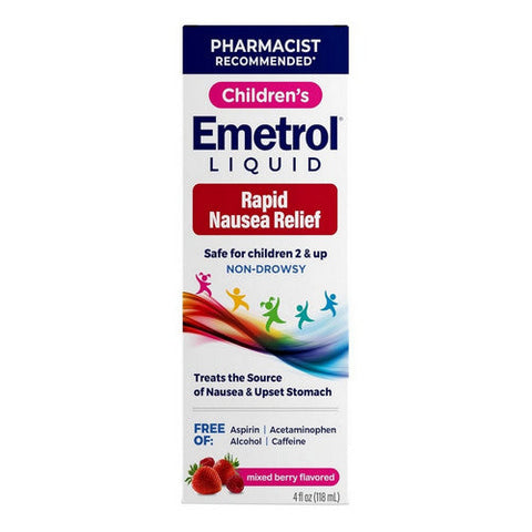 Emetrol, Children'S Rapid Nausea Relief Liquid Mixed Berry, 4 Oz Emetrol