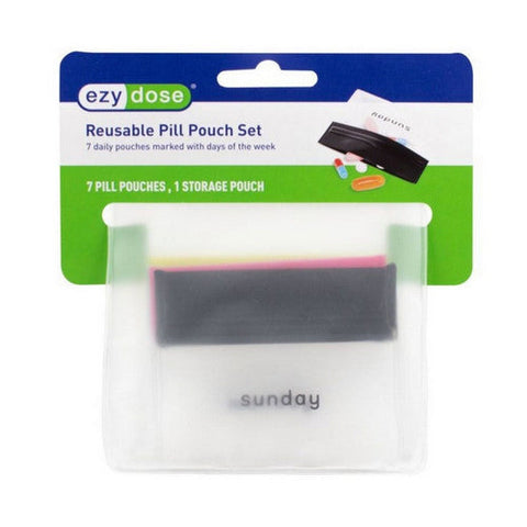 Ezy Dose, Reusable Pill Pouch, 1 Count Ezy Dose