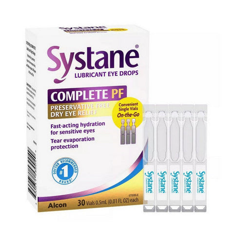 Systane, Complete Lubricant Eye Drops, 0.3 Oz Systane