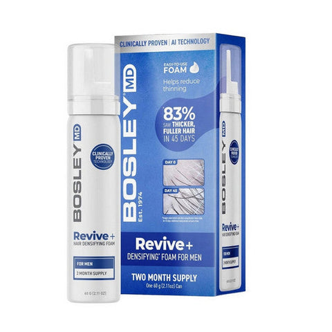 Bosley MD, Men's Revive + Densifying Treatment Foam, 2.11 Oz Bosley MD