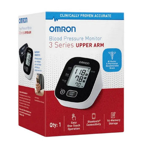 Omron, Blood Pressure Monitor 3 Series Upper Arm, 1 Count Omron