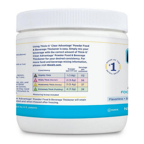 Thick-It, Clear Advantage Food And Beverage Thickener Powder, 7.24 Oz Thick-It