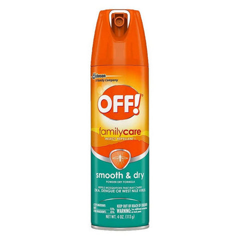 FamilyCare Mosquito Repellent Bug Spray Smooth And Dry 4 Oz by Off!