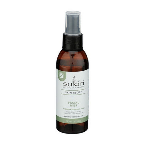 Sukin, Skin Relief Facial Mist, 4.23 Oz Sukin