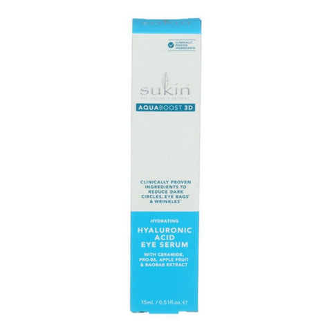 Sukin, Aquaboost 3D Eye Serum Hyaluronic, 0.51 Oz Sukin