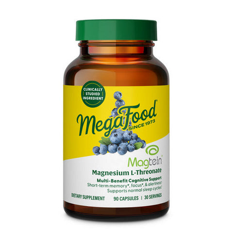 MegaFood, Magnesium L Threonate, 90 Caps MegaFood