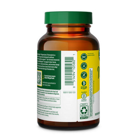 MegaFood, Magnesium L Threonate, 90 Caps MegaFood
