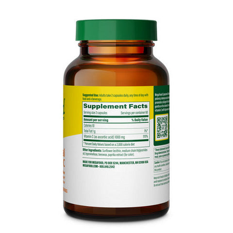 MegaFood, Liposomal Vitamin C, 120 Caps