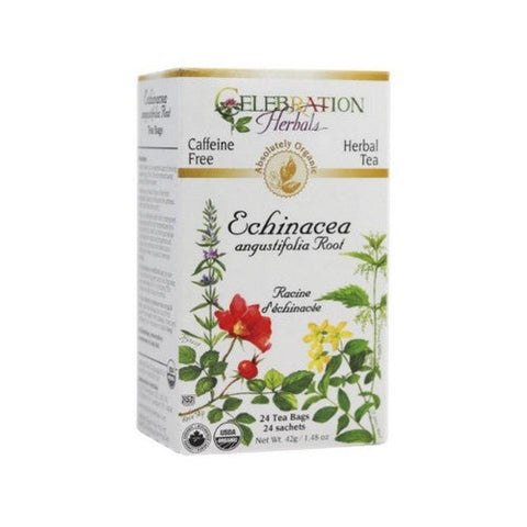 Celebration Herbals, Organic Echinacea Angustifolia Root Tea, 24 Bags Celebration Herbals