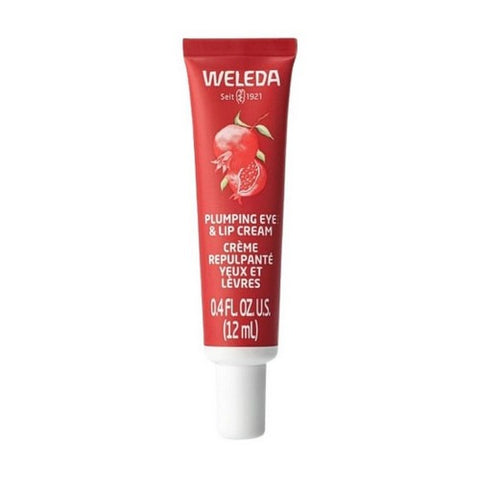 Plumping Eye And Lip Cream Pomegranate Maca Peptides 0.4 Oz by Weleda