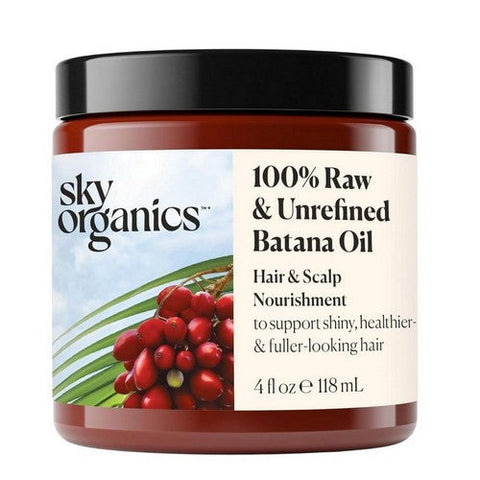 Sky Organics, Batana Oil 100% Raw And Unrefined, 4 Oz Sky Organics