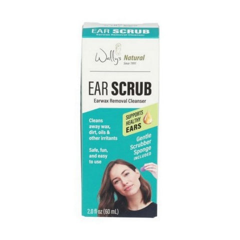 Wallys Natural Products, Adult Ear Scrub, 2 Oz Wallys Natural Products